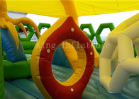 0.55 पीवीसी तिरपाल बाउंसर कैसल आउटडोर Inflatable मनोरंजन पार्क