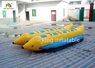पीवीसी ट्यूब केले Inflatable मक्खी मछली पकड़ने की नावों 16 व्यक्तियों डबल खींच मोटरबोट