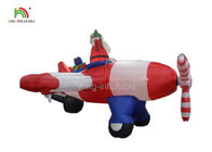 अनुकूलित आकार प्रचारक Inflatable स्थायी क्रिसमस सांता क्लॉस आउटडोर विज्ञापन