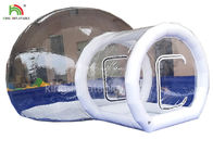 पीवीसी तिरपाल Inflatable स्पष्ट बुलबुला तम्बू होटल 4 मीटर व्यास के लिए