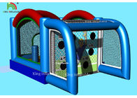 खेल खेल Inflatable फुटबॉल गेट Multifunctional बच्चों के संयोजन खिलौना बाउंसर कूदते महल