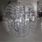 पारदर्शी Inflatable बम्पर बॉल बॉडी बम्पर बॉल 1.0 मिमी पीवीसी 1.2 / 1.5 मीटर व्यास