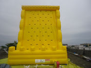 मजेदार विशालकाय Inflatable खेल खेल / परिवार के लिए मनोरंजन पार्क उपकरण के लिए चढ़ाई की दीवार
