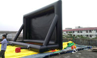 आउटडोर Inflatable मूवी स्क्रीन 0.55mm पीवीसी तिरपाल मूवी स्क्रीन