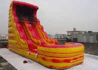 बच्चों के लिए पूल के साथ विशालकाय Inflatable पानी स्लाइड / वयस्क मनोरंजन Inflatable समुद्री डाकू जहाज