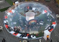 पारदर्शी पीवीसी दीया 5 मीटर Inflatable बुलबुला तम्बू