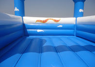 कैसल प्रकार 4 x 4 मीटर बच्चों के लिए Inflatable कूद महल पीवीसी तिरपाल Inflatable बाउंसर कैसल