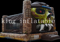 डबल स्टिचिंग EN14960 Inflatable हेलोवीन खोपड़ी उछाल हाउस