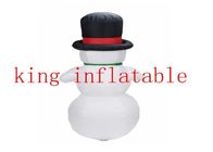 अनुकूलित Inflatable क्रिसमस उत्पाद 6 फीट कंपकंपी स्नोमैन
