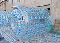 0.8 मिमी पीवीसी सिलेंडर Inflatable पानी रोलर गेंद, पानी चलने रोलर