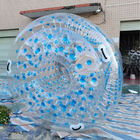 0.8 मिमी पीवीसी सिलेंडर Inflatable पानी रोलर गेंद, पानी चलने रोलर