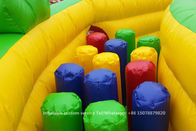 आउटडोर Inflatable मनोरंजन पार्क / बच्चों के लिए बच्चों के खेल का मैदान उपकरण