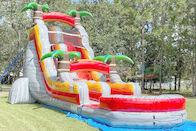 वाणिज्यिक रंगीन पीवीसी Inflatable जल स्लाइड वन थीम