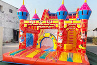 बच्चों के लिए कस्टम प्लेटो पीवीसी तिरपाल Inflatable बाउंसर खेल का मैदान
