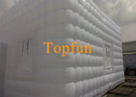 घटनाओं के लिए घन Inflatable तम्बू वायु संरचना / Inflatable व्हाइट हाउस बिल्डिंग टेंट