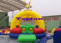 सूजन मनोरंजन केंद्र के लिए खरगोश Inflatable कूदते महल बाउंसर