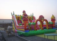 Inflatable मज़ा भूमि, बच्चों / वाणिज्यिक के लिए inflatable मनोरंजन पार्क महल