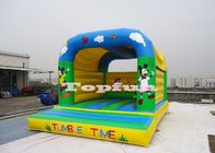 Inflatable मिकी हाउस कूदते महल / रिसॉर्ट्स और पार्कों के लिए टम्बल समय