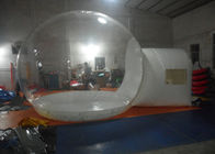 4M व्यास Inflatable साफ बुलबुला तम्बू, Inflatable पारदर्शी पीवीसी डोम तम्बू