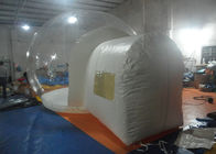 4M व्यास Inflatable साफ बुलबुला तम्बू, Inflatable पारदर्शी पीवीसी डोम तम्बू