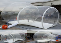 डेरा डाले हुए के लिए बड़े 4M पीवीसी Inflatable साफ बुलबुला तम्बू पनरोक