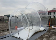 डेरा डाले हुए के लिए बड़े 4M पीवीसी Inflatable साफ बुलबुला तम्बू पनरोक