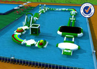 अनुकूलित Inflatable पानी पार्क, 0.9 मिमी पीवीसी पानी के खेल का मैदान उपकरण