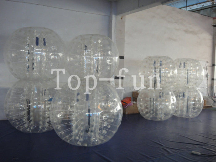 बुलबुला फुटबॉल खेल या आउटडोर मनोरंजन खेल के लिए बड़ी inflatable बम्पर गेंद