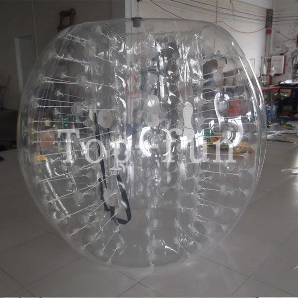 किराए पर / मानव Inflatable बुलबुला गेंद के लिए बाहरी पर्यावरणीय विशाल Inflatable बम्पर बॉल्स