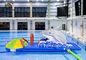 Multiplay Colorful PVC Water Park For Kids , Inflatable Toy With Obstacle / Slide