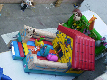 Children Fun Animal Inflatable Amusement Park For Outdoor And Indoor