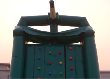 वाणिज्यिक के लिए डबल सिलाई Inflatable चढ़ाई दीवारों / रॉक क्लाइम्बिंग दीवारों