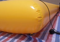 अजीब पीला डबल पूल Inflatable स्विमिंग पूल पीवीसी तिरपाल CE अनुमोदन
