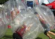 बच्चों के खेल लोगो अनुकूलित के लिए 0.8 मिमी पीवीसी Inflatable बम्पर बॉल