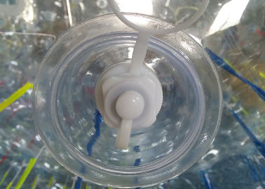 चमक रोशनी के साथ पारदर्शी 1.0 मिमी TPU Inflatable बॉडी बम्पर बॉल