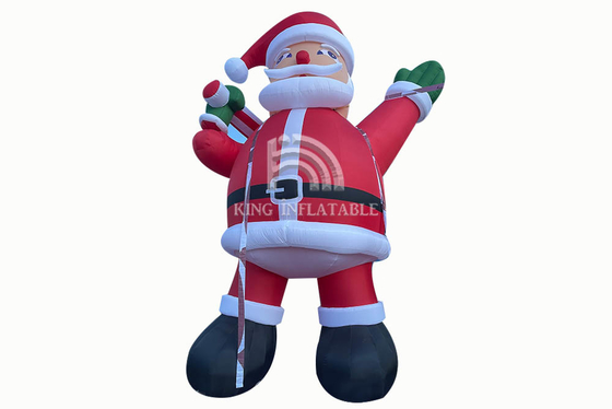 विशाल Inflatable सांता क्लॉस उपयुक्त क्रिसमस Inflatable कार्टून सजावट