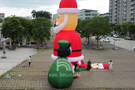 Inflatable Santa Claus 20ft 26ft 33ft High Christmas Decorations Blow Up Santa