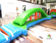 अनुकूलित Inflatable पानी पार्क 0.9 मिमी सुरक्षा पर्यावरण संरक्षण