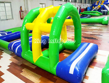 ओपन वाटर प्लेटो 0.9 मिमी पीवीसी तिरपाल के लिए महान मज़ा Inflatable पानी पार्क