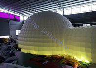 डबल / चौगुनी सिलाई शिविर 3 साल की वारंटी के लिए Inflatable डोम तम्बू