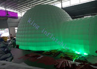 डबल / चौगुनी सिलाई शिविर 3 साल की वारंटी के लिए Inflatable डोम तम्बू