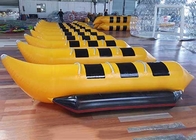 केले की नाव inflatable 0.9 मिमी पीवीसी 3 व्यक्ति झील और समुद्र के लिए पानी के खिलौने उड़ाते हैं
