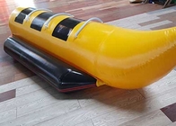 केले की नाव inflatable 0.9 मिमी पीवीसी 3 व्यक्ति झील और समुद्र के लिए पानी के खिलौने उड़ाते हैं