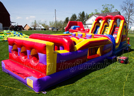 Kids Obstacle Course Equipment Inflatable PVC Waterproof Rush Challenge Obstacle