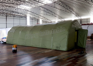 हरे रंग के साथ एकल परतें धनुषाकार Inflatable घटना तम्बू ऑक्सफोर्ड कपड़ा