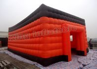 नारंगी रंग डबल परतों डिजाइन के साथ सीई Inflatable पार्टी फ्लोटिंग हाउस Inflatable घटना तम्बू