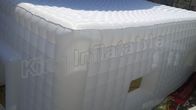 Marquee प्रबलित सीवन Inflatable घटना तम्बू पीवीसी खिंचाव बिल्डिंग दरवाजा और विंडोज के साथ तम्बू