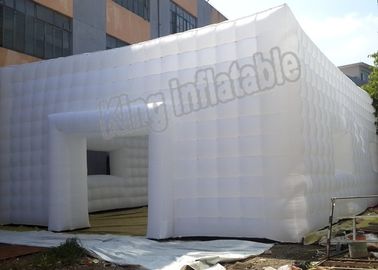 Marquee प्रबलित सीवन Inflatable घटना तम्बू पीवीसी खिंचाव बिल्डिंग दरवाजा और विंडोज के साथ तम्बू