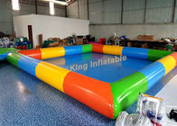 बच्चों और वयस्कों के लिए 0.65 मिमी पीवीसी तिरपाल Inflatable स्विमिंग पूल बाहरी उपयोग