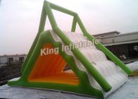 टिकाऊ 0.9 मिमी पीवीसी बच्चे Inflatable पानी स्लाइड / महासागर या स्विमिंग पूल के लिए हिमखंड